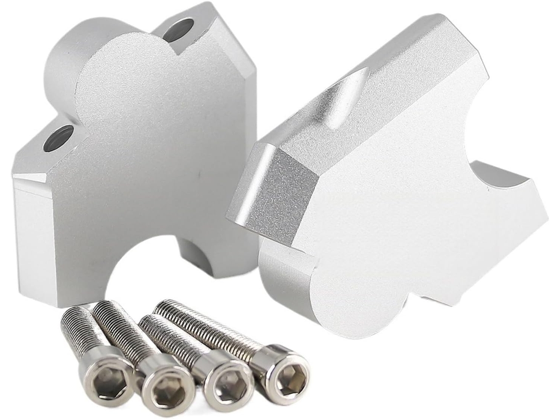 Adaptador Elevador De Manillar Para Vibraciones Motocicleta Bicicleta