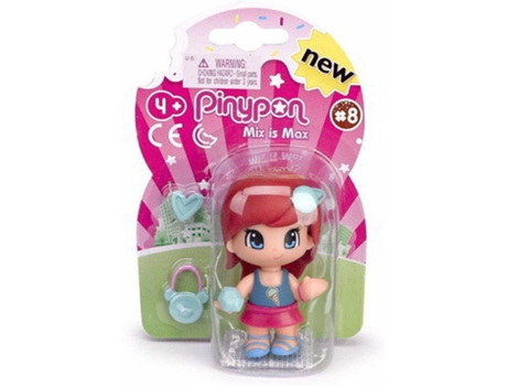 Muñeca FAMOSA Pinypon Figuras S8 Cdu Pelirroja