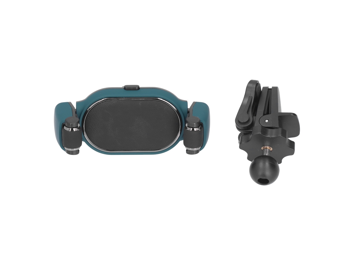 Suporte De Telefone Para Carro Mini Design Rolo Rotação 360° Para Telas 4 A 6.5 Polegadas Verde