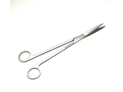 Tijeras largas profesionales para coser, cortar el pelo y hacer manualidades - Acero inoxidable, mango ergonómico, 20 cm (8 pulgadas)