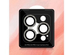 A Película Adequada Paralentes Brilhantes Com Um Toque Mágico cinza Titânio, Compatíveis Com Iphone 14/14 Plus/15/15 Plus universal.