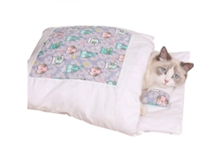 2026-7224-cama Para Gatos Dormitorio Calientito Invierno Diseño Cueva Removable Material Seguro Pequeñas Mascotas Fkq L C