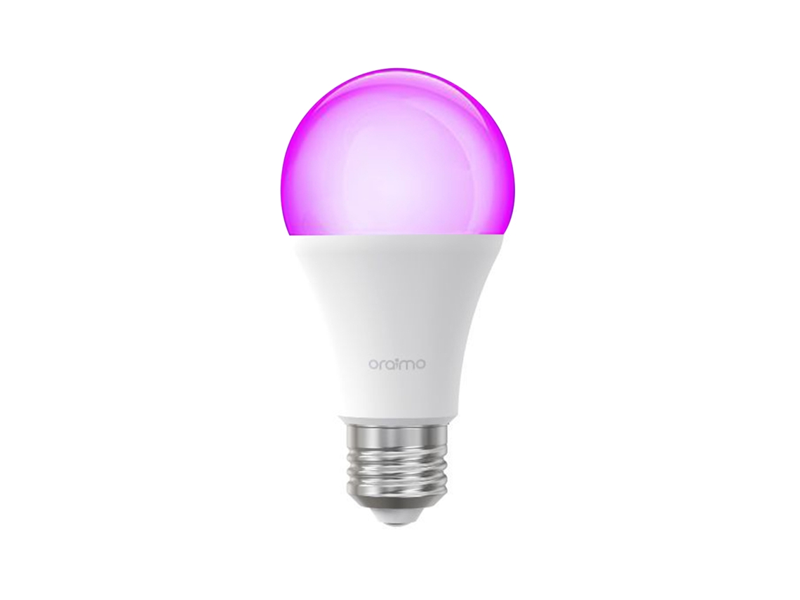 Bombilla Inteligente Oraimo Rgb Con 6 Modos De Escena, Control Por Aplicación, 800 Lúmenes, 9 W