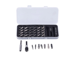 Extractor de tornillos HSS dañados, herramienta para quitar pernos rotos y desgastados (33 piezas)