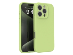 (verde Claro, Iphone 16) Funda De Silicona Líquida Para Teléfono, Apta Para La Serie Iphone, Protección Total De La Lente Contra Caídas.