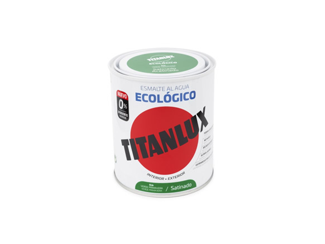 Esmalte Al Agua Ecologico Satinado TITANLUX