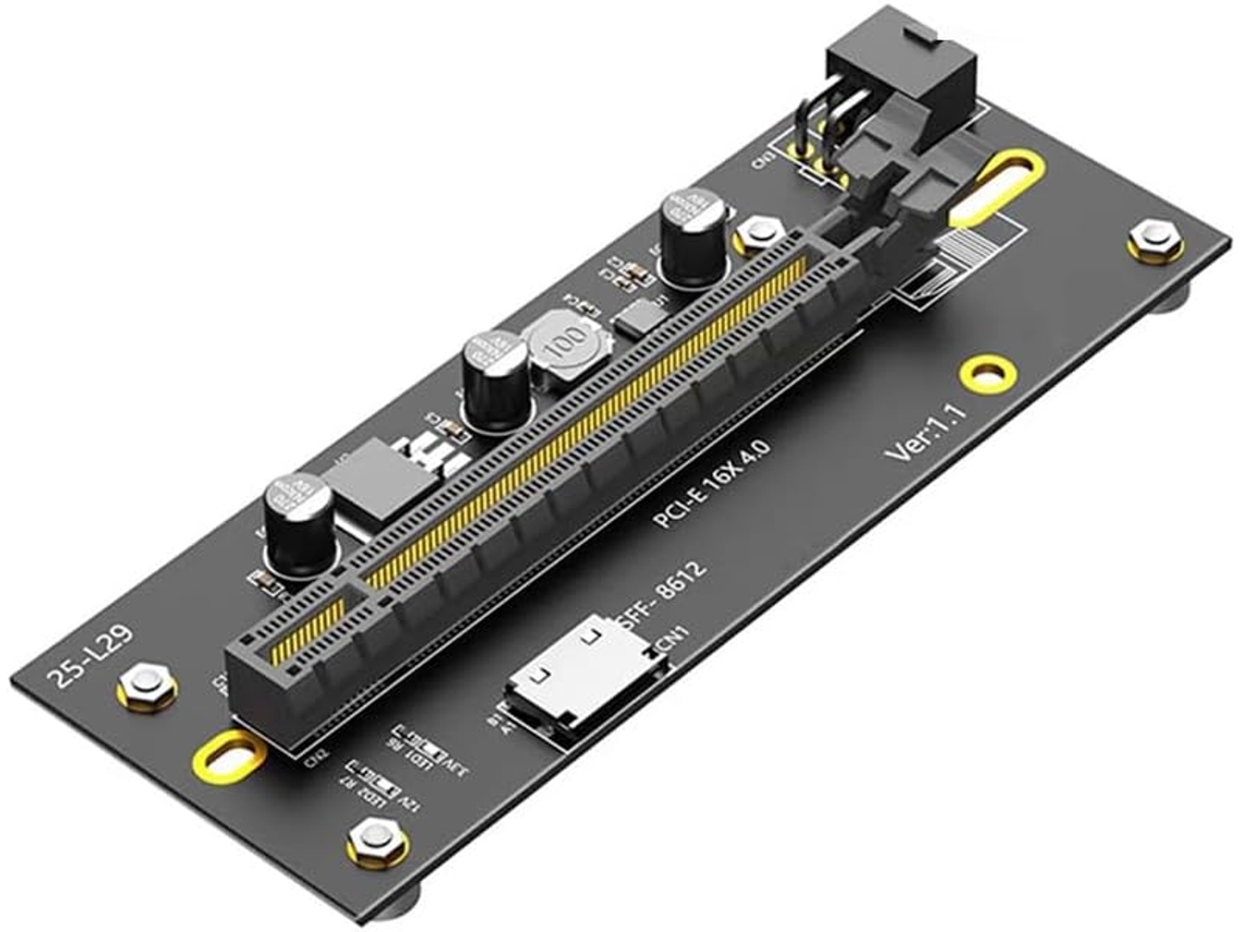 Tarjeta De Expansión De Gpu M.2 Nvme A Pcie 4.0, Fuente De Alimentación Atx 24