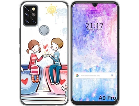 Carcasa Umidigi A9 Pro TUMUNDOSMARTPHONE Café Multicolor