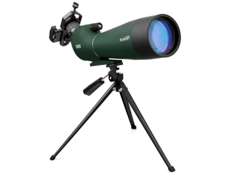 Telescopio ENZONS Sv28 Scope 20-60X80 Scope Bak4 Porro Prisma Potente trípode adaptador de teléfono para observación Pá Verde