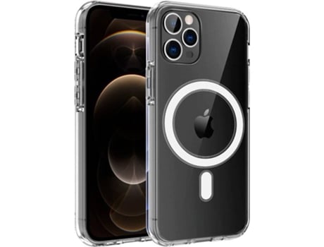 Funda Iphone 12 Pro Max COOL Magnética Transparente