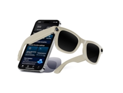 Smartglasses Equipadas Con Una Cámara Hd De 1080p, Función De Traducción De Ia Y Lentes Fotocromáticas (blanco)