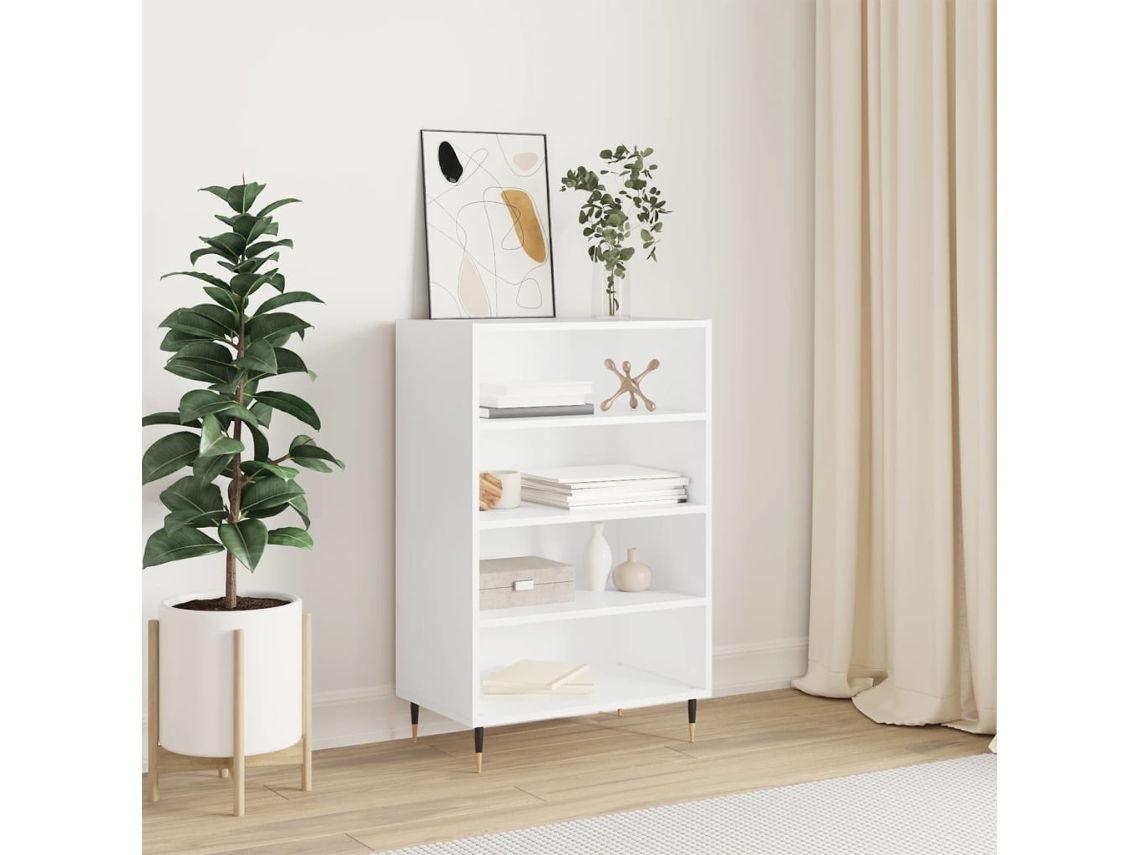 Lovely Home Armario Alto 57X35X90 Cm Derivados de Madera Blanco