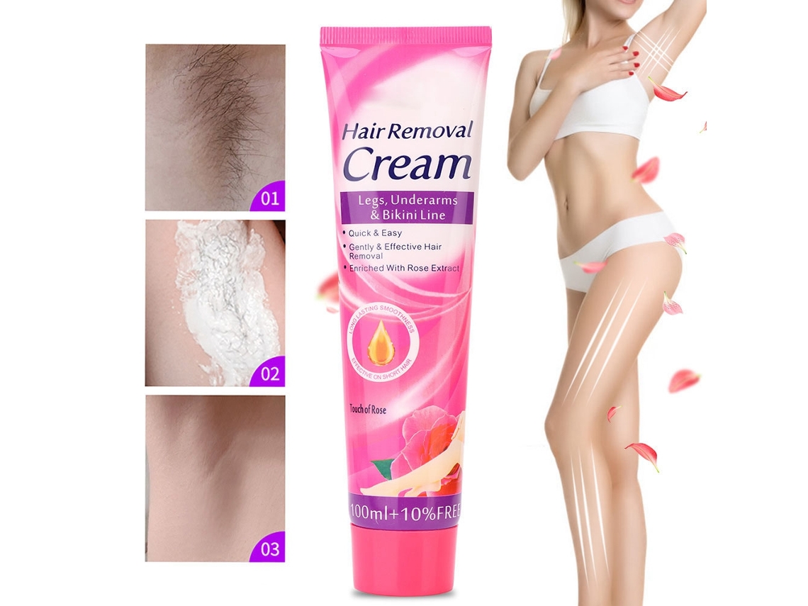 Crema Depilatoria Corporal Profesional Para Hombres Y Mujeres Pelo De Manos Y Piernas 110ml