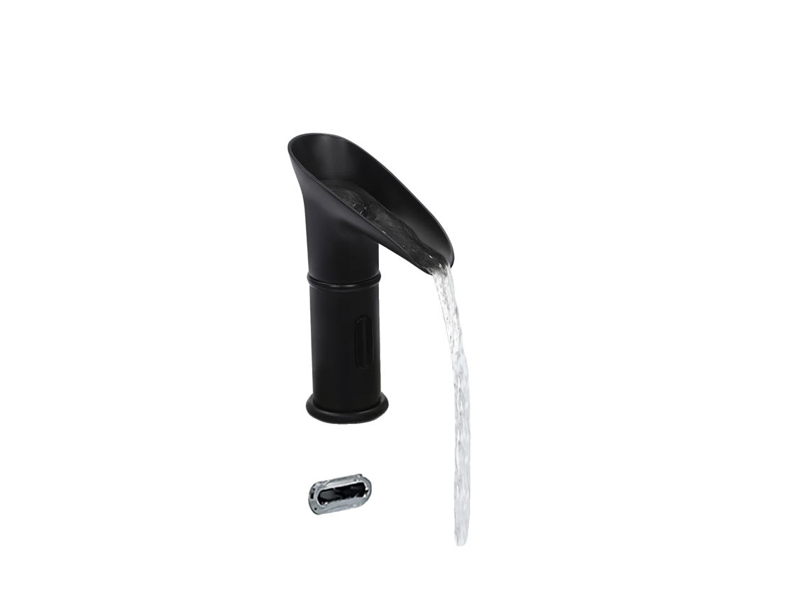 Grifo sin contacto, sensor infrarrojo, diseño que ahorra agua, apariencia elegante