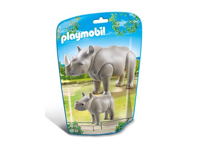 PLAYMOBIL Rinoceronte Con Bebé