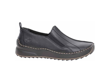 Zapatillas RIEKER Material sintético Mujer (41.0 eu - Negro)