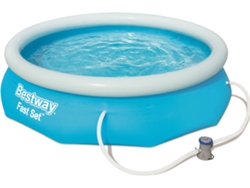 Piscina Hinchable BESTWAY 57270 (con Cartucho - 3800 L - 305x76cm)