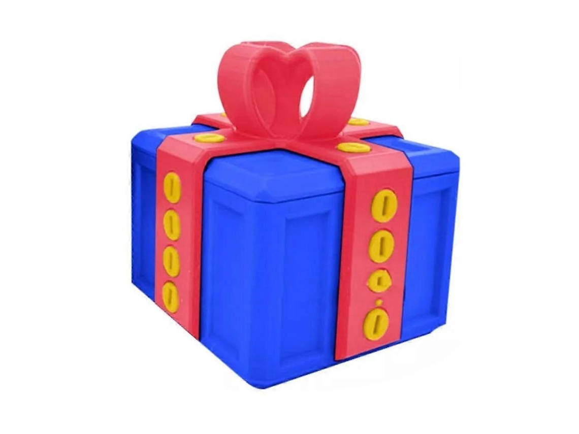 Caja de regalo 3D con tornillos, caja de regalo con almacenamiento giratorio Rosewell