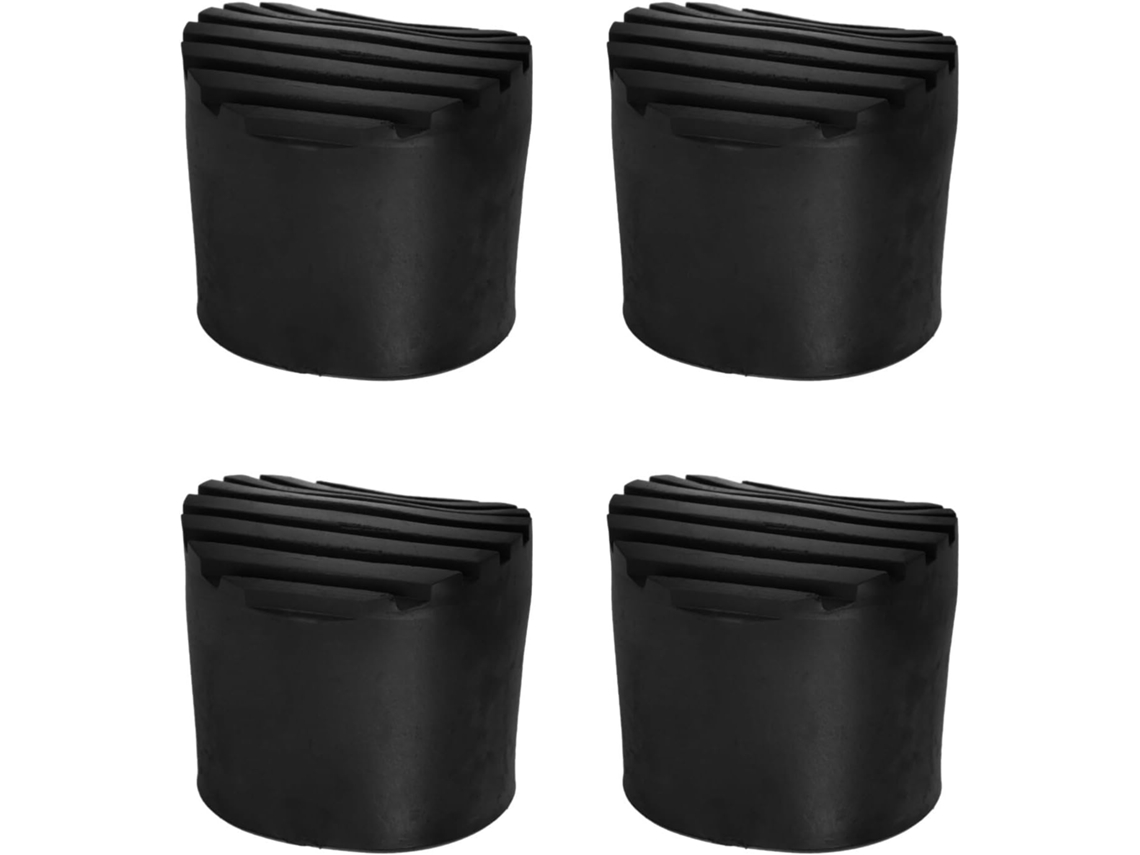 Juego De 4 Protectores De Goma Antideslizantes Para Escaleras Y Suelos.