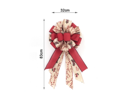 Decoración navideña, decorar la copa del árbol de Navidad, style2