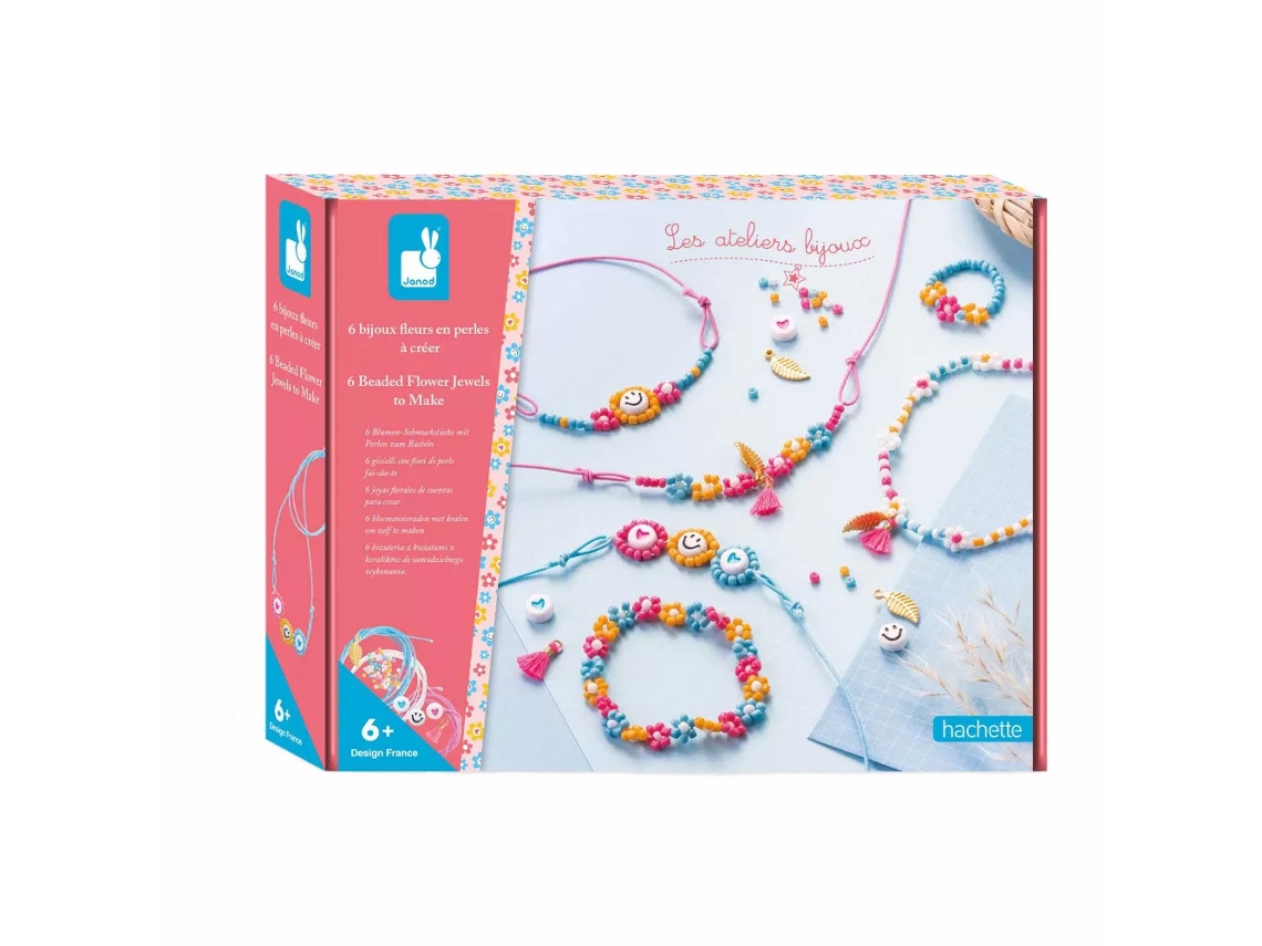 Bisutería Floral con Abalorios para Crear JANOD J07998