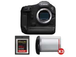 Canon Eos R1 + 1 Sandisk 512gb Extreme Pro Cfexpress Type B + 3 Canon Lp-e19 + Ebook “20 Consejos Para Fotos Que Impactan”