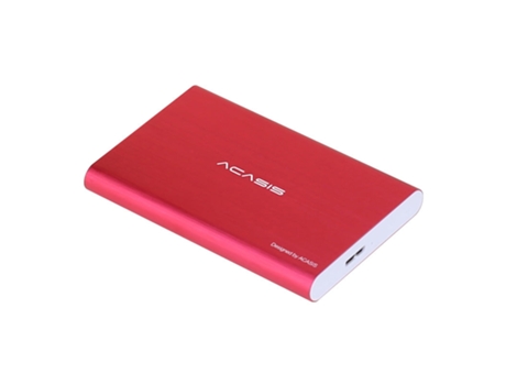 Disco Duro Externo SLOWMOOSE Portátil HD 2,5'' USB 3.0 (Rojo - 1 TB)