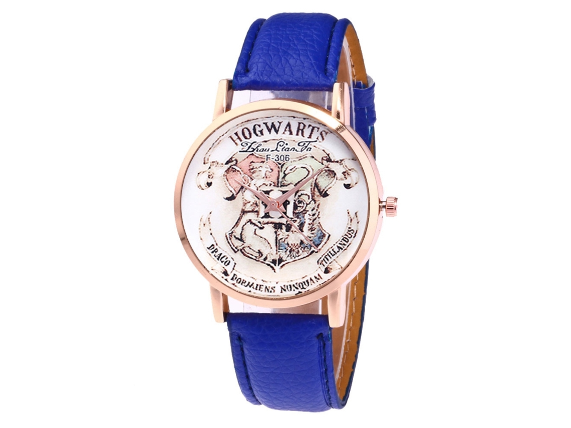 Reloj De Pulsera De Cuarzo Para Mujer Con Correa De Cuero Azul Marino, Analógico Y Redondo.