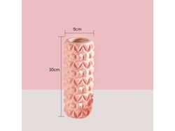 Rodillo de ejercicios para yoga y pilates, masajeador suave de muslos MDUG (rosa)