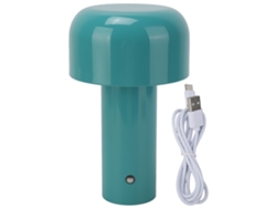 2026-lámpara De Mesa Mushroom Usb Recargable Azul Led Pequeña Luz Nocturna Moderna Para Bar Restaurante Dormitorio