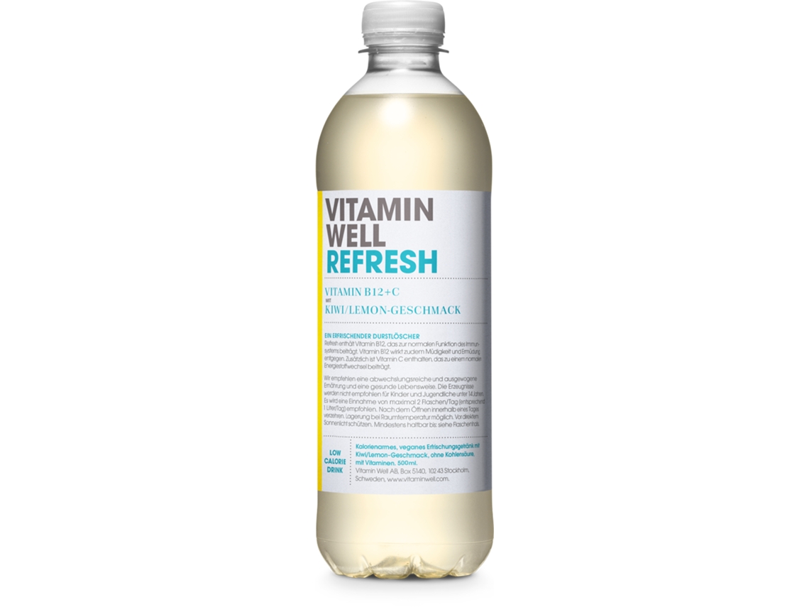 Vitamin Well Refresh Bebida Vitaminada Limón-Kiwi 500 ml