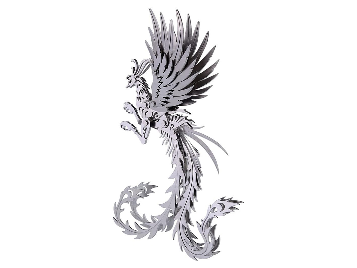 Maqueta 3d De Acero Inoxidable. Modelo Fénix.