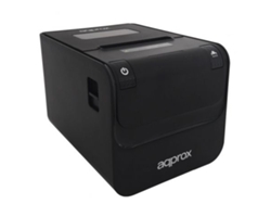 Impresora de Tickets APPROX Apppos80Usb+Wifi/ Térmica/ Ancho Papel 80 Y 58Mm/ Usb-Wifi-Rj11/ Negra
