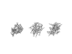 150 Piezas De Tornillos Autoperforantes De Acero Inoxidable 304 Con Cabeza Hexagonal Y Arandela Surtido