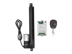 Actuador Linear Eléctrico 1000n 200mm Ip65 Motor De Metal Para Cadeira De Massagem Com Controle Remoto 12v