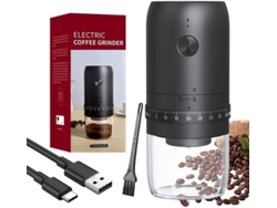 Molinillo De Café Eléctrico Portátil, 1800 Mah, 40 Ajustes, Inalámbrico, Con Cepillo.