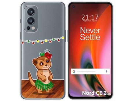 Carcasa OnePlus Nord 2 5G TUMUNDOSMARTPHONE Dibujos Transparente Multicolor