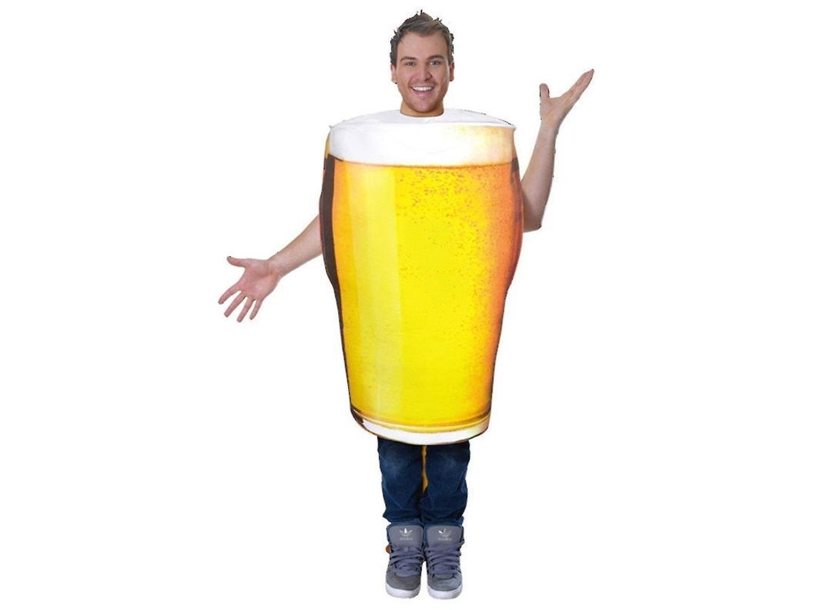 20% De Descuento En Disfraz De Adulto: Jarra De Cerveza, Disfraz Divertido De Halloween, Mono De Oktoberfest Con Temática De Comida Para Hombre.