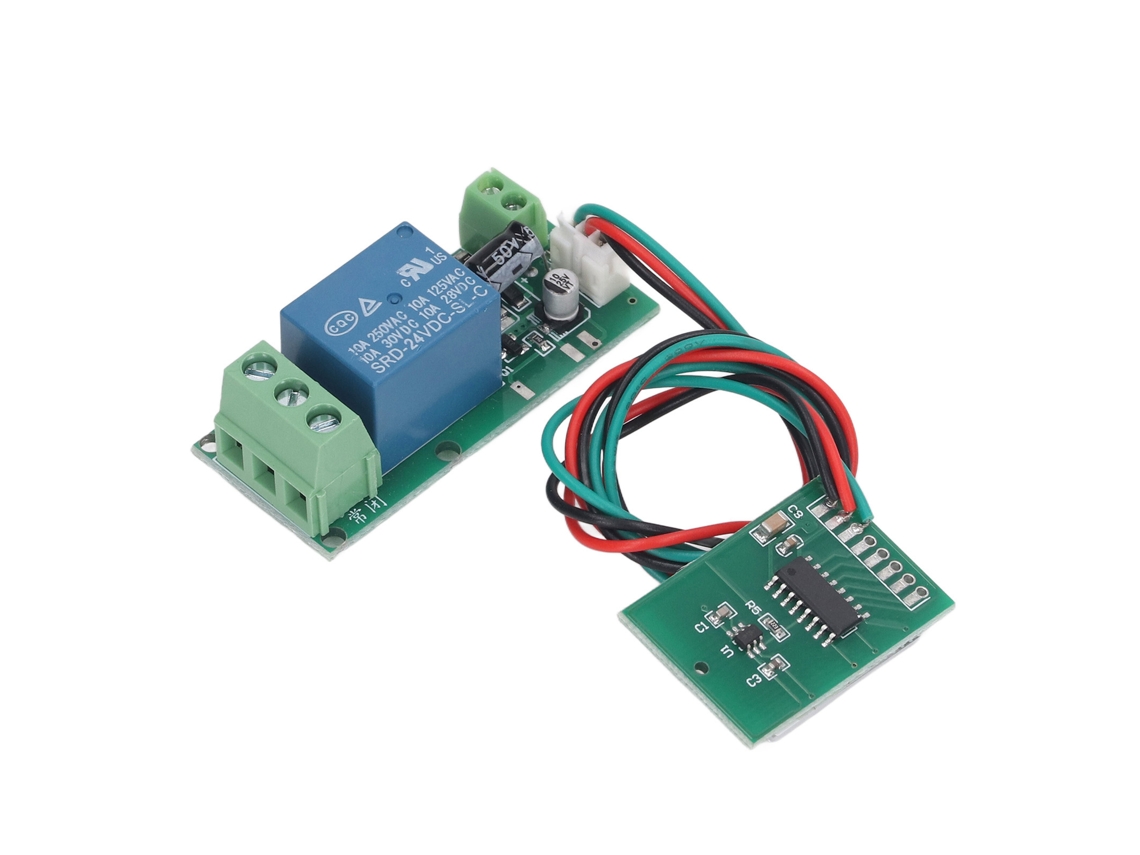 Módulo De Botão Táctil Capacitivo De 1 Vía Com Auto-bloqueio Programável Chave De Ignição Dc24v