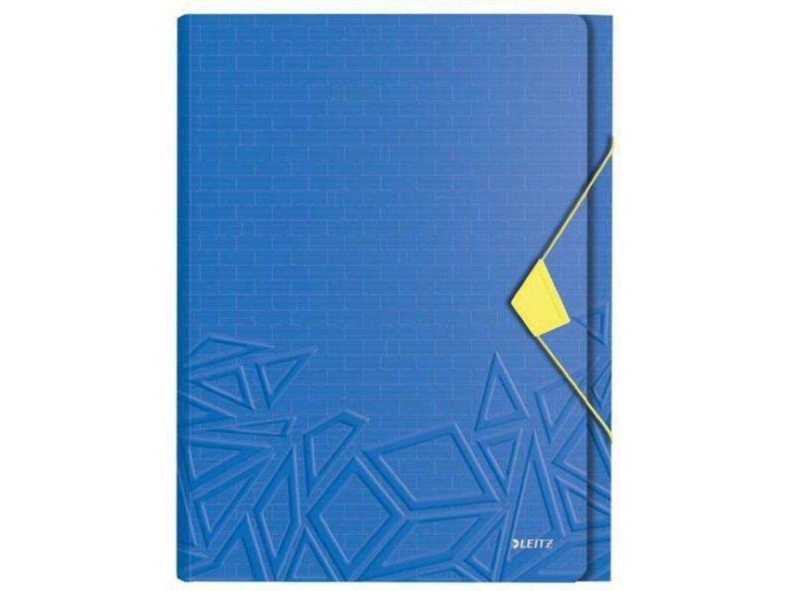Carpeta LEITZ Con Fuelles Urban Chich A4 5 Compartimentos Azul