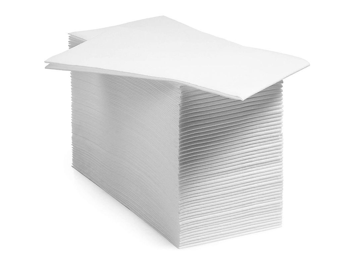 Toallas Desechables Para Invitados Con Tacto De Lino - 100 Unidades - 30 X 43 Cm (desplegadas)