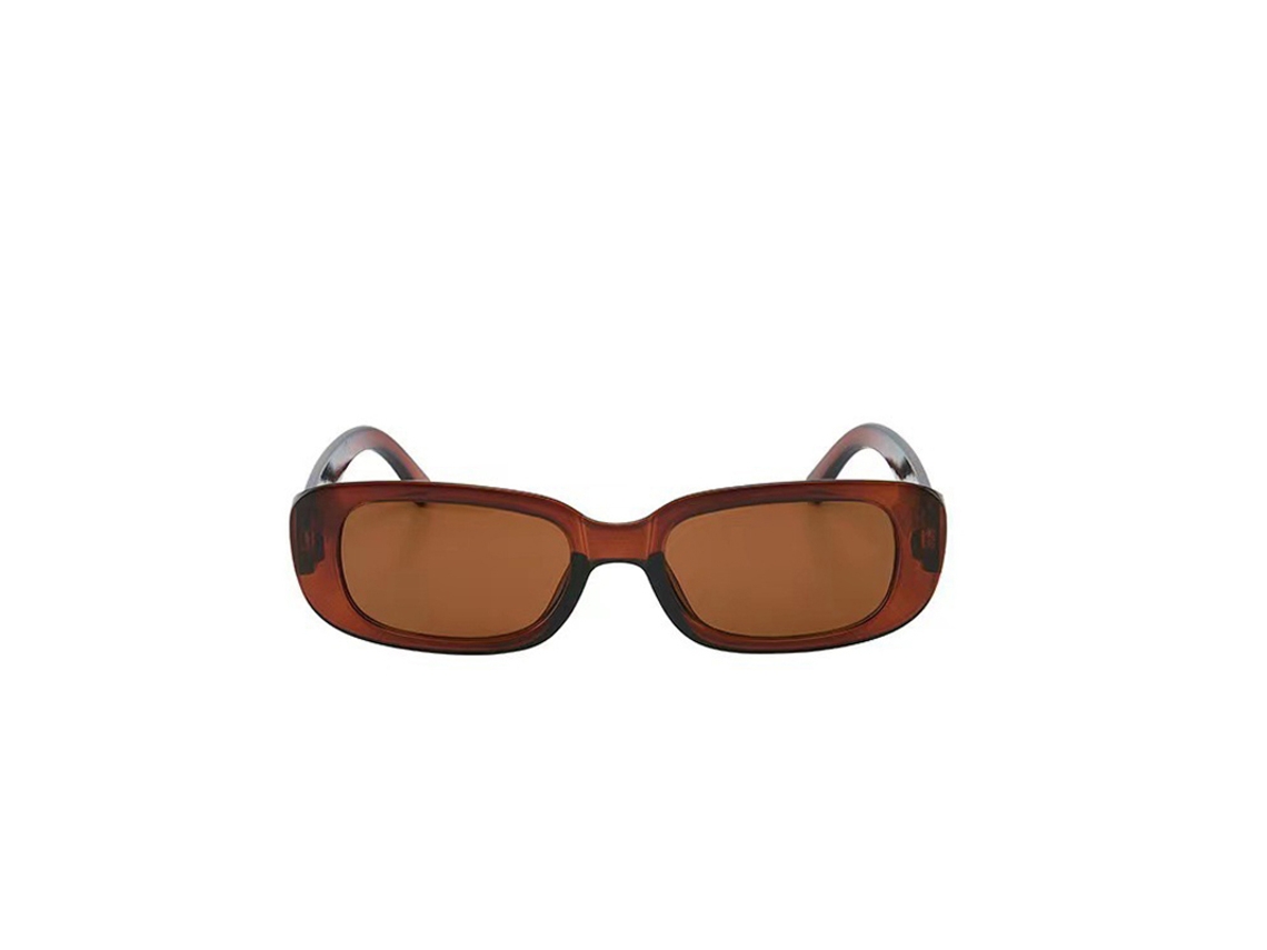 5 Gafas De Sol Rectangulares Retro, Ligeras, Con Protección Uv, Para Conducir (tanto Para Hombres Como Para Mujeres).