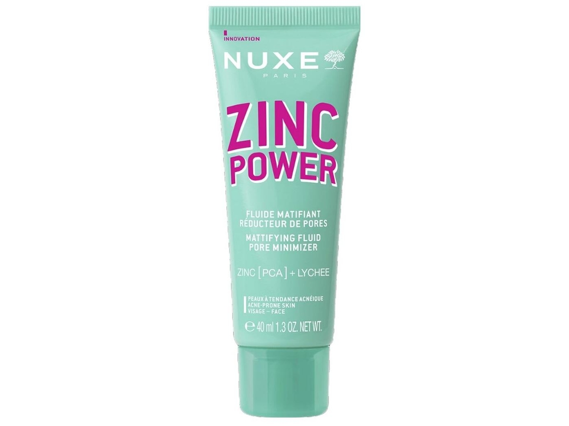 Fluido Matificante Anti-Imperfecciones Zinc Power 40 ml Nuxe