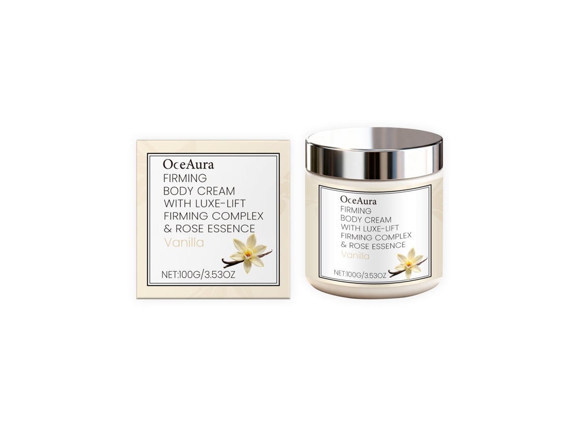 Crema corporal reafirmante de vainilla