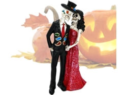 Figuritas De Esqueletos En Miniatura Decoraciones G Ticas Para Bodas Y Esculturas Novios Resina Fiestas Jard N Estanque