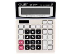 Calculadora electrónica portátil de 12 dígitos KK-1200V