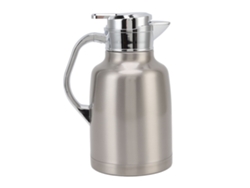 Jarra térmica para té y café de acero inoxidable 304 plateada para hoteles y restaurantes