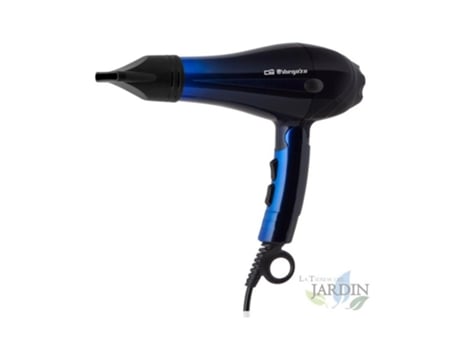 Secador Profesional Plegable ORBEGOZO Potencia 2200W dos Niveles de Velocidad Tres Niveles de Temperatura ORBEGOZO