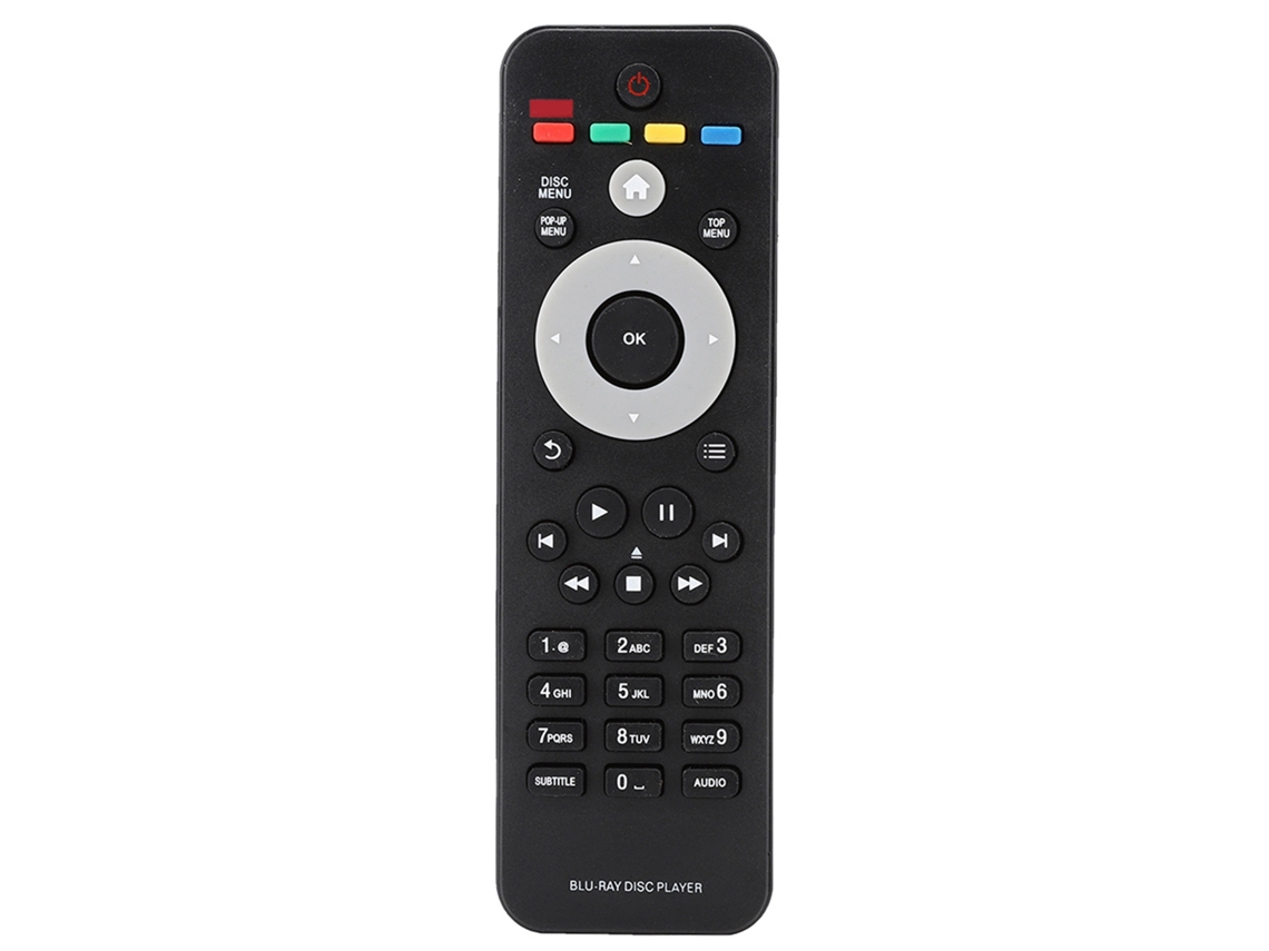Control Remoto Para Reproductor Blu-ray Rc 2820 Con Botones Grandes.