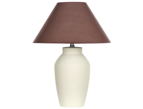 Lámpara De Mesa Cerámica Crema 52 Cm Rodeiro BELIANI